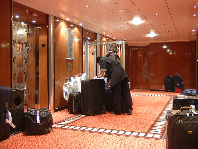 Whose is that ridiculous clingfilmed package then?