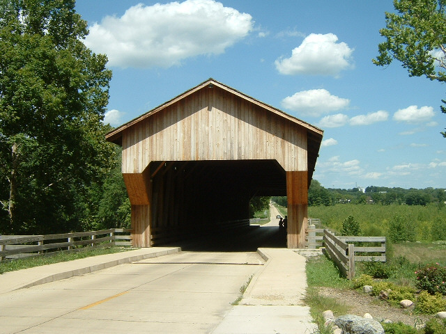 This is what we want! This is the Cumberland County bridge on the Embarras River. It's a reconstruct...