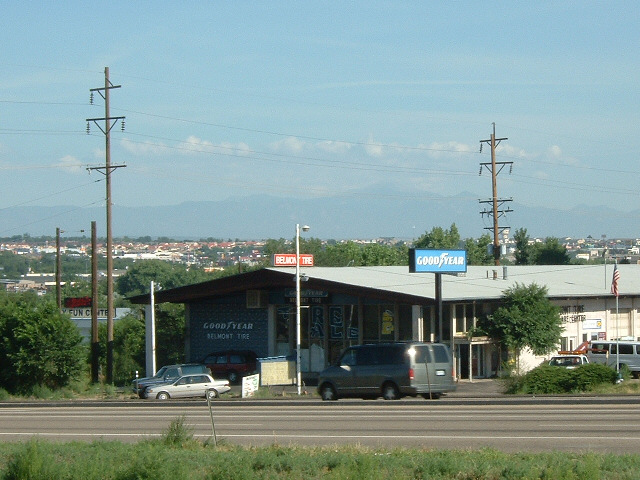 I did make it to Pueblo last night, although it was dark when I got here. That means I'm actually ah...