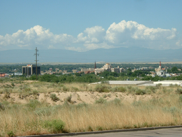 Pueblo, with the Rockies behind. As usual, sorry about there being wires everywhere.