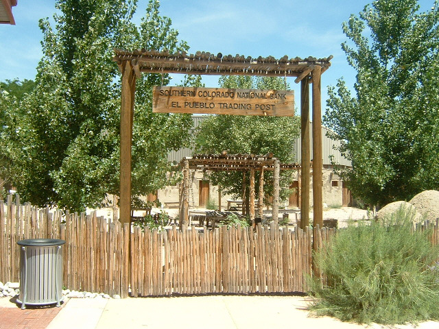 A replica of the trading post outside the museum. I've left my bags at tonight's motel but can't get...
