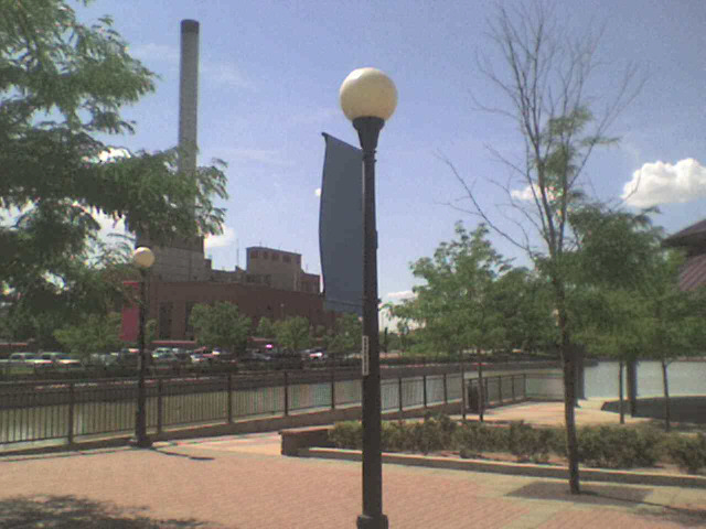 More of the riverside area.
