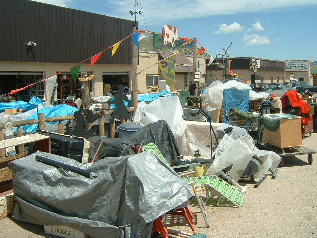 There's a lot of junk here.