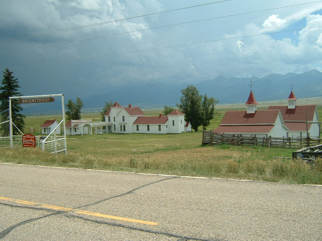 Beckwith Ranch. This was signed as a point of interest but I didn't stop to see what was interesting...