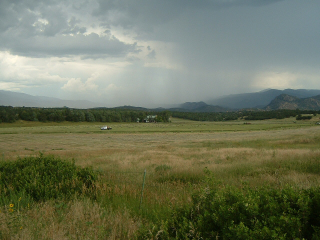 It's raining over there. I think that's where I've got to go next. I don't care though; that will ma...