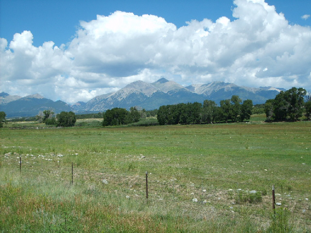 Here come the real biggies. These mountains are called the Collegiate Peaks and are named after famo...