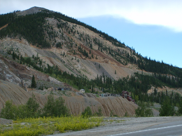 Some sort of quarrying goes on here. There were lorries going in and out. That building looks like i...