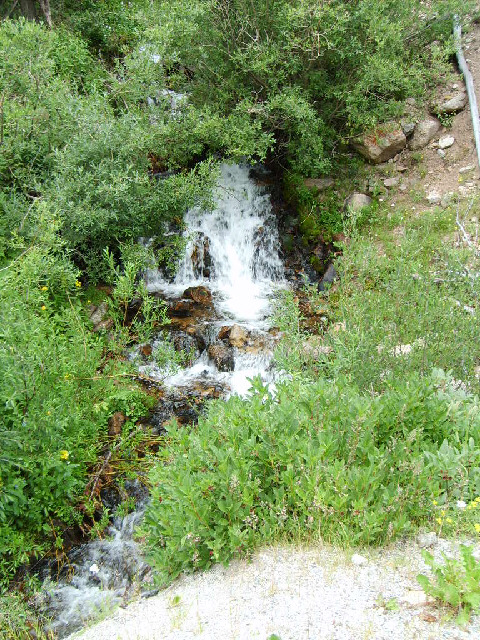 Just a pretty mountain stream.