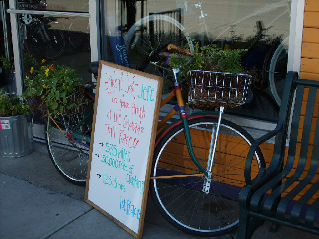 This is a different bike shop to the one where I went. The people in the shop where I went were very...