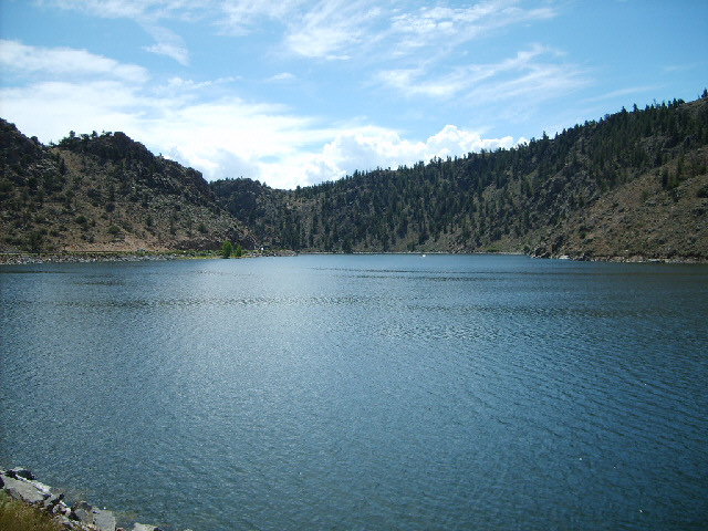 This is part of the Blue Mesa Reservoir.