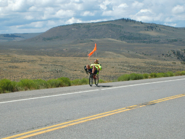 There are quite a few cyclists on these roads but none seem to have enough luggage to be following t...
