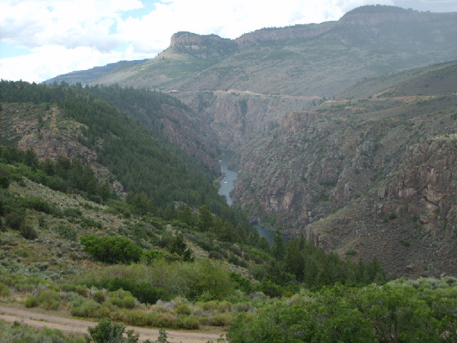 The Gunnison River.