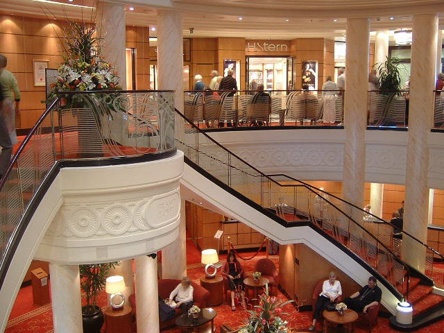 There are a few shops around the main lobby but they don't look like they sell the kind of thing any...