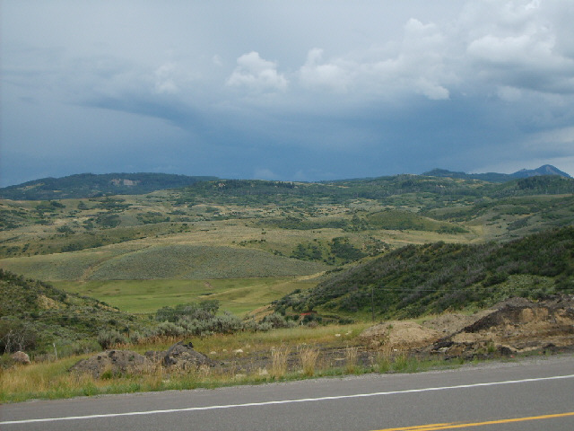 The ascent to Cerro summit.