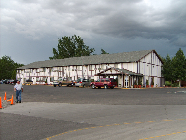 This is my hotel. It's the smartest Super 8 I've every seen. They are normally pretty basic motels. ...