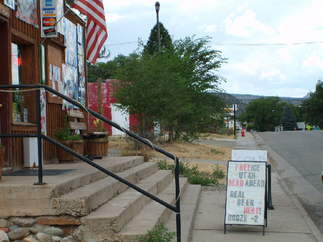 One of several shops in Naturita, more than you would expect for such a small place. I'm not sure if...