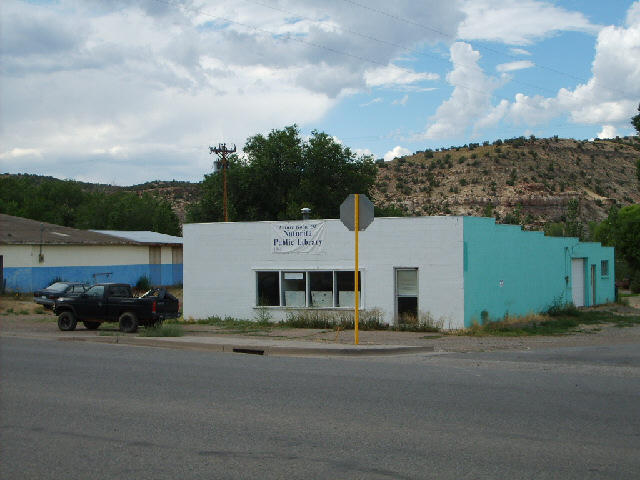 This is where the library is going to be. When I first saw Naturita, it looked like an old mining to...