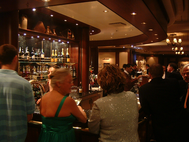 The Golden Lion, which is billed as an English pub. It's not totally authentic though; two of these ...