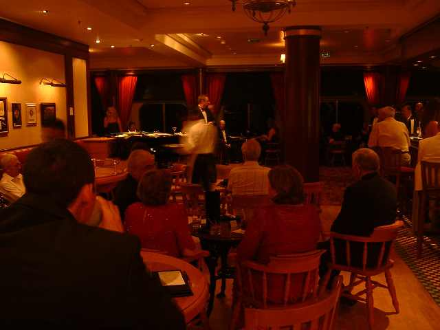 They do have Karaoke though. Unsurprisingly I suppose, the tune being rather over-egged by that woma...