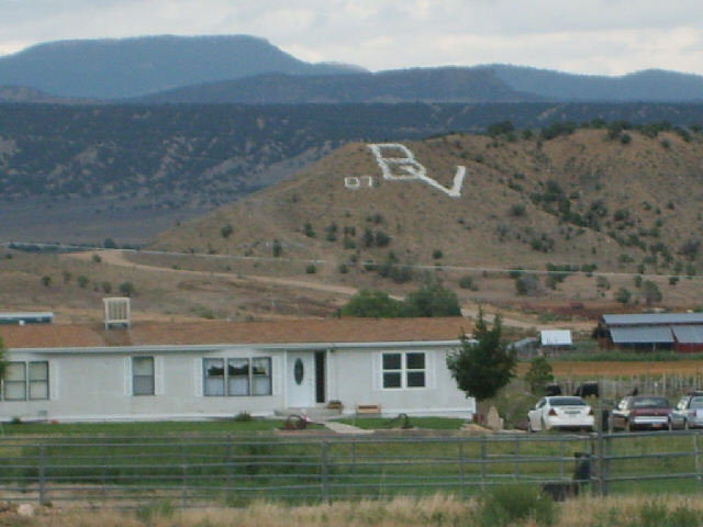 More of these letters on hillsides. You might have noticed a 'T' in the previous photograph. I don't...