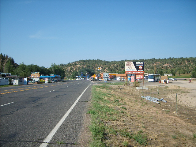 Mount Carmel Junction, where I will leave Highway 89 and head into Zion. I think I might stop for so...
