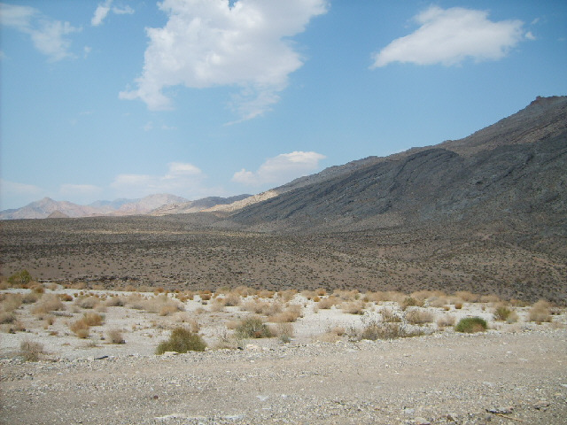 That's it for the mountains. I'm now on the vast plains which give Las Vegas its name.