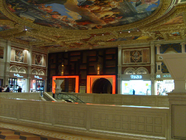 Inside the Venetian.