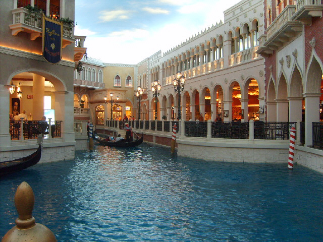 The Grand Canal in the Venetian.