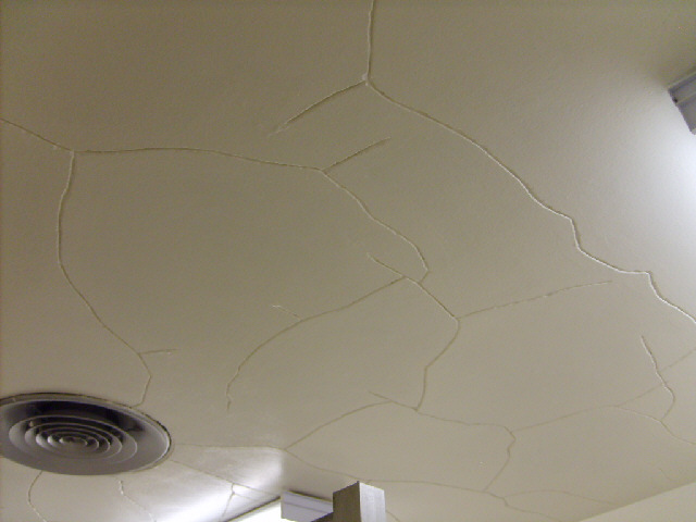 The public toilets in Caesar's palace had a cracked concrete effect like this on the ceiling too. It...
