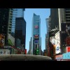 Times Square. There's some kind of roadworks hut in front of me but it looked like the area beyond i...
