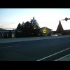 Here's my motel. I didn't expect it to be here because Google Earth marks it as being about 400 m aw...