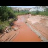 I've never seen a river that colour before.