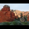 You can see how the Red Canyon gets its name. This is the last you will see of the Western Express, ...