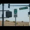 Back in Mesquite. This is a sign for the cycle route which closely follows the route of I-15. The li...