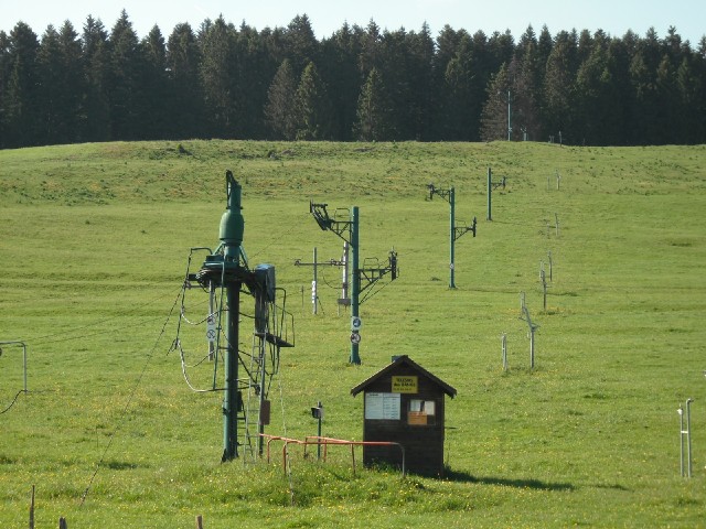Ski-lifts look a bit silly in the summer.