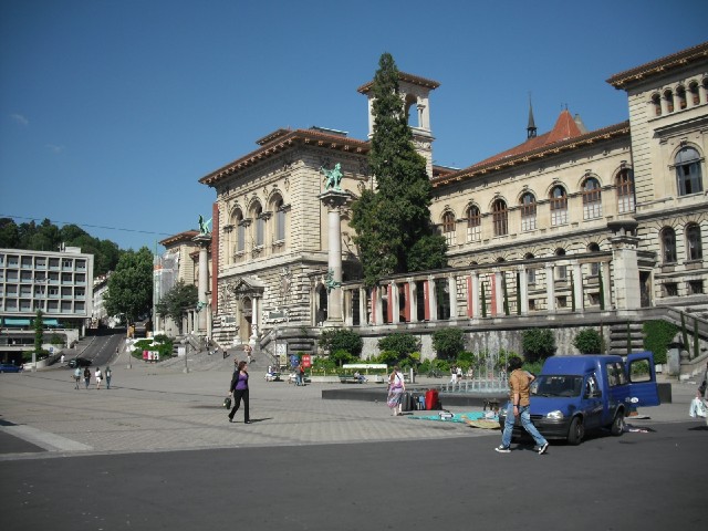 The Palais de Rumine in Lausanne.