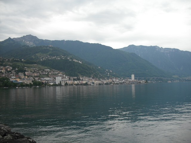 Montreux and its surroundings.