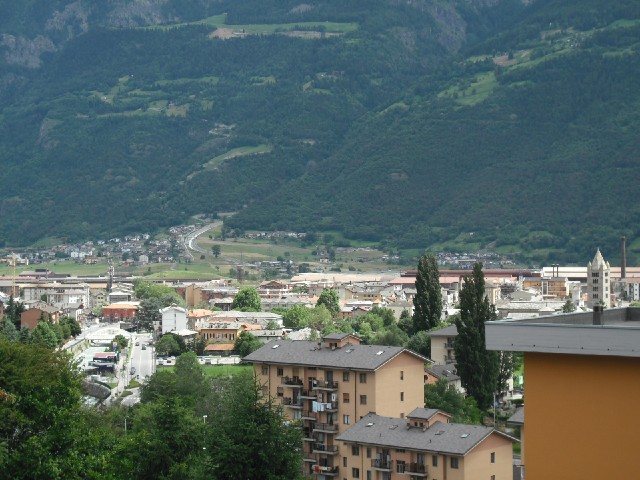 Aosta and its surroundings.