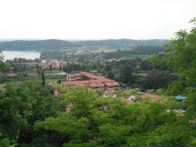 Another view from Padenghe castle.