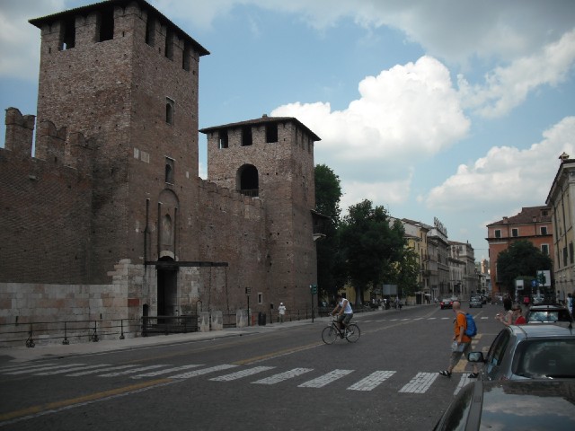 The Castelvecchio.