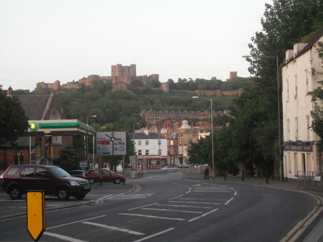 Dover and its castle.