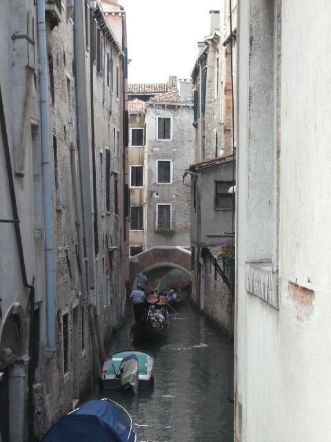A Venice back street.