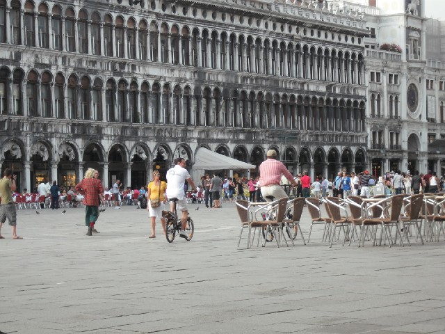 These were the only bikes I saw in Venice. I didn't see any motor vehicles at all.<br><br>I'm just s...