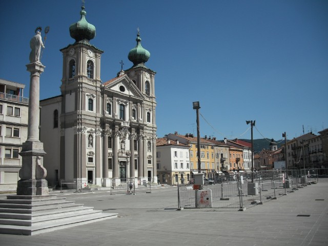 Victory Square in Gorizia.
