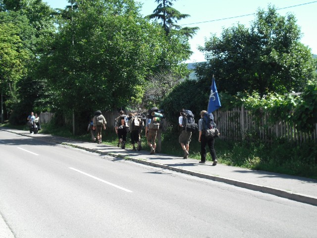 Then as I was heading away, it looked like the Scouts were going to join them.