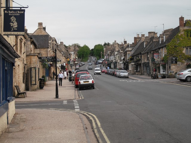 Burford. I've been this way lots of times but there may be some people in far-off places looking at ...
