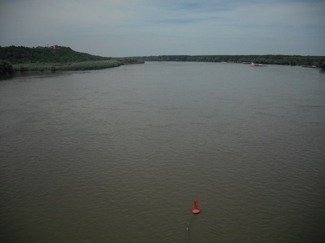 Here's a river which I haven't seen for a while: the Danube, or Dunav as it's called here. It forms ...