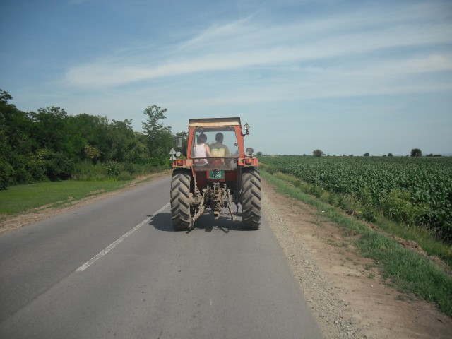 I followed this tractor for about 20 minutes. Since the wind is generally out of my control, I recko...