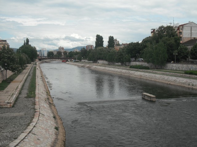The river Nisava in Nis.