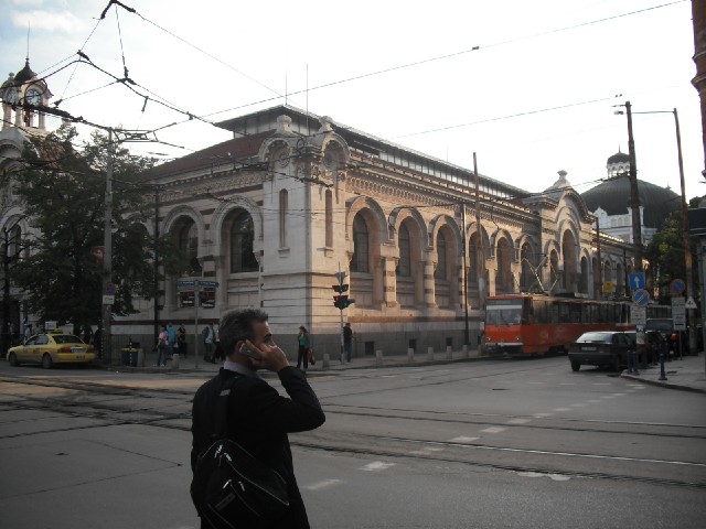 Downtown Sofia.